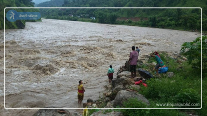 माछा मार्न गएका १६ वर्षिय किशोरलाई खोलाले बगायो